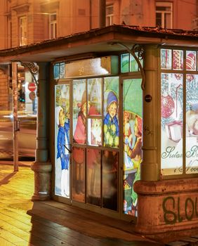 Zagrebački kiosk star 100 godina ukrašen razglednicama