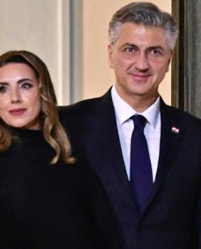 Ana Maslać Plenković i Andrej Plenković