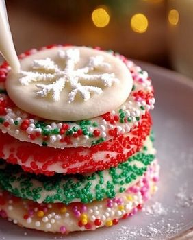 Slojeviti božićni keksi