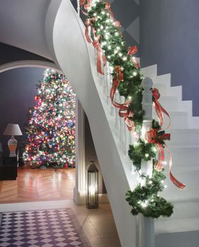 Božićno dekoriranje stepenica - 2