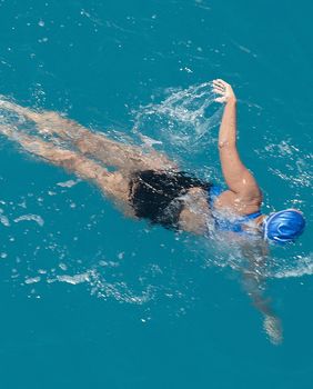 Diana Nyad 2013. godine kada je preplivala od Kube do Floride