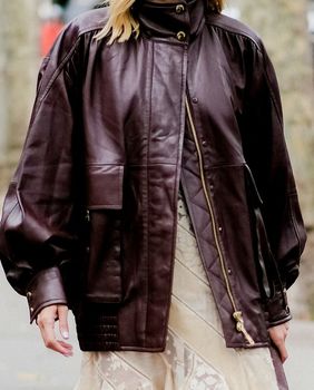 U trendu su predimenzionirane kožnate jakne