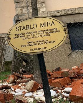 Stablo mira u Petrinji