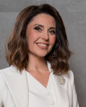 Marija Miholjek u trorednom odijelu Delight na Zlatnom Studiju 2025. - 2