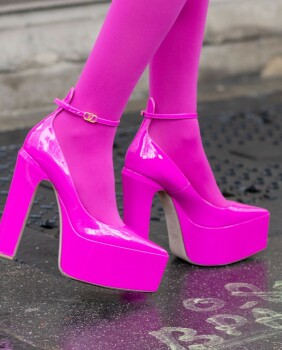 Platforme u street style izdanju s Tjedna mode