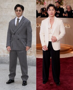 Hudson Williams u dva Armanijeva odijela - kroj desnog mu vidno bolje pristaje