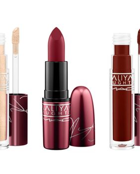 Dio ruževa i sjajila iz kolekcije MAC x Aaliyah