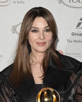 Monica Bellucci i Tim Burton na dodjeli nagrada Globo d'oro u Rimu - 8