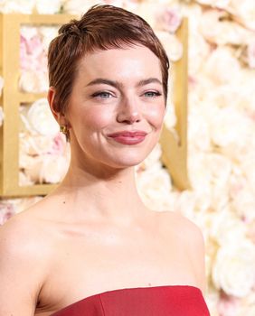 Emma Stone na dodjeli Zlatnih globusa