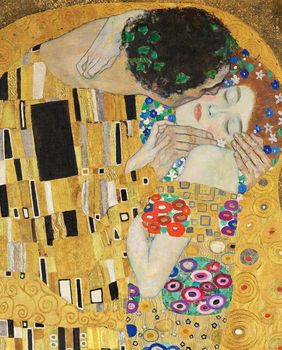 Gustav Klimt 'Poljubac'