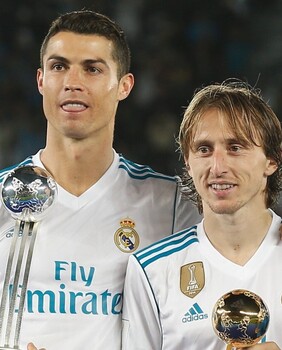 Cristiano Ronaldo i Luka Modrić