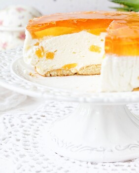 Cheesecake s breskvama