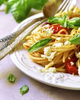 Tjestenina sa sirom i rajčicama