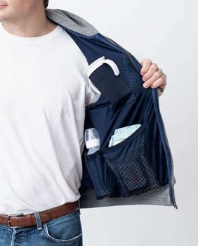 Jakna za tate u koju stanu sve potrepštine za bebu - 3