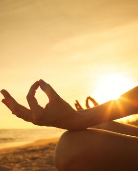 Meditacija uz zalazak sunca