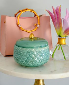 Tirkizni detalj u domu