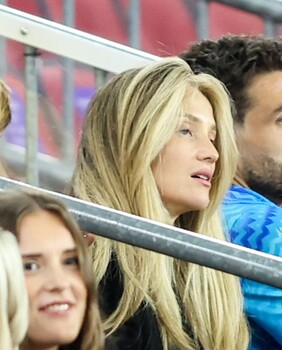 Izabel Kovačić na utakmici Hrvatska - Panama