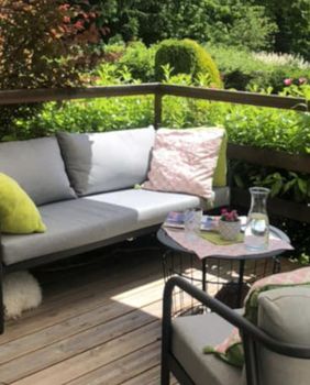 Prekrasna terasa okružena zelenilom u Zagrebu - 5