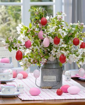 Uskrsni stol uz malo truda može izgledati kao iz slikovnice