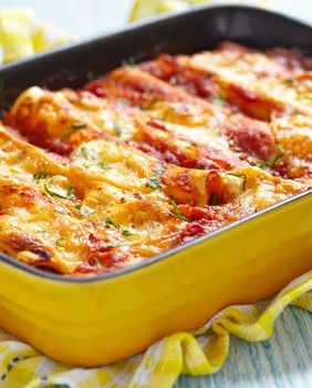 Enchilade – zapečene tortilje