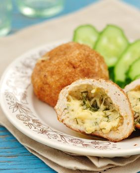 Punjeni pileći faširanci