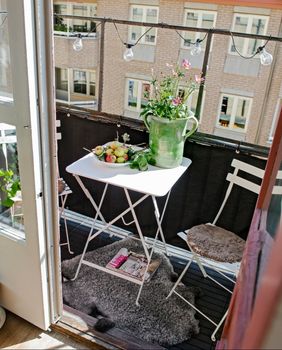 Ideje kako urediti mali balkon - 5