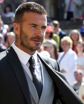 David Beckham na vjenčanju Meghan Markle i princa Harryja - 10