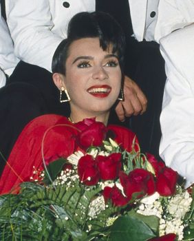 Emilija Kokić 1989. nakon pobjede na Eurosongu