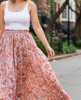 Maksi suknje su omiljeni dodatak proljetoj garderobi