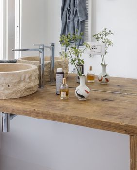 Kameni umivaonik ili sudoper podignut će izgled kupaonice ili kuhinje - 8