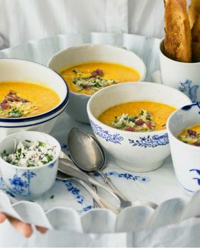 Krem juha od batata i mrkve