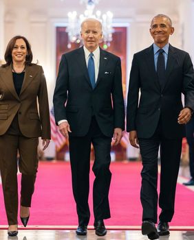 Kamala Harris, Joe Biden i Barack Obama