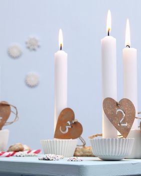 Adventski vjenčić s kalupima za muffine - 3