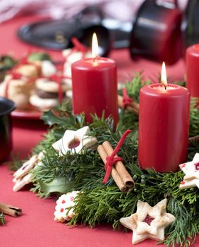 Adventski vijenci s keksićima - 4