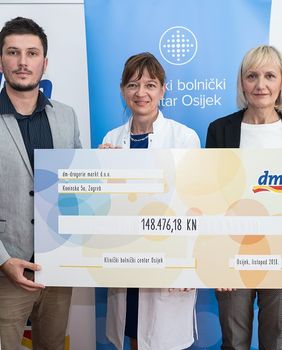 Dejan Murić (dm), prof. Jasminka Milas-Ahić, (KBC Osijek), Ana Fostač-Krilčić (dm)