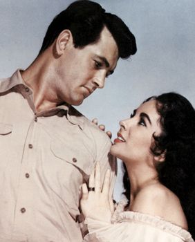 Rock Hudson s kolegicom Elizabeth Taylor koja je potvrdila da je glumac bio gay