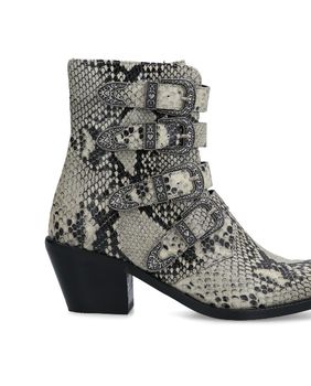 Gležnjače sa zmijskim uzorkom brenda Twin-Set