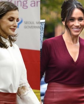 Kraljica Letizia vs. Meghan Markle u Hugo Boss suknji - 2
