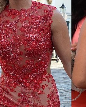 Janica Kostelić privlačila je poglede svojom haljinom na vjenčanju na kojem je bila kuma