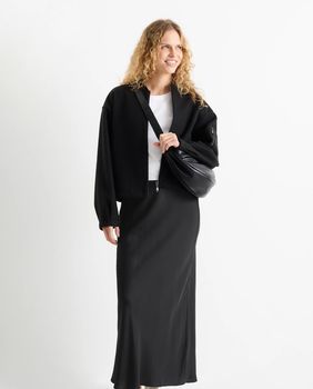 Satenska suknja (C&A), 29,99 eura