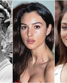 Brooke Shields, Monica Bellucci i Aishwarya Rai