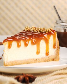 Cheesecake s karamelom