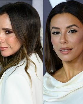 Victoria Beckham i Eva Longoria u kreacijama Victorije Beckham na premijeri dokumentarnog filma Victoria Beckham