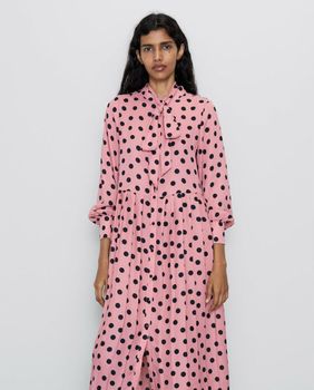 Haljine točkastog uzorka iz trgovina - 1