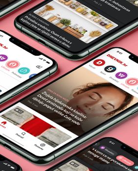 Zadovoljna na novoj aplikaciji DNEVNIK.hr-a