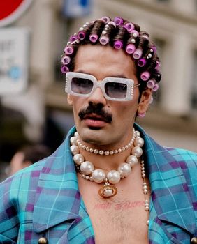 Pjevač Lucky Love na Tjednu mode u Parizu