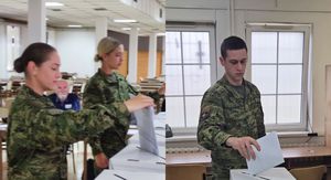 Pripadnici Hrvatske vojske u službi glasali su na posebnim biračkim mjestima - 3
