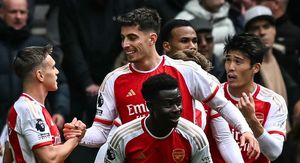 Slavlje igrača Arsenala