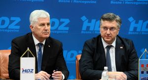 Dragan Čović i Andrej Plenković
