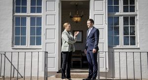 Premijerka Danske Mette Frederiksen i premijer Grenlanda Jens-Frederik Nielsen